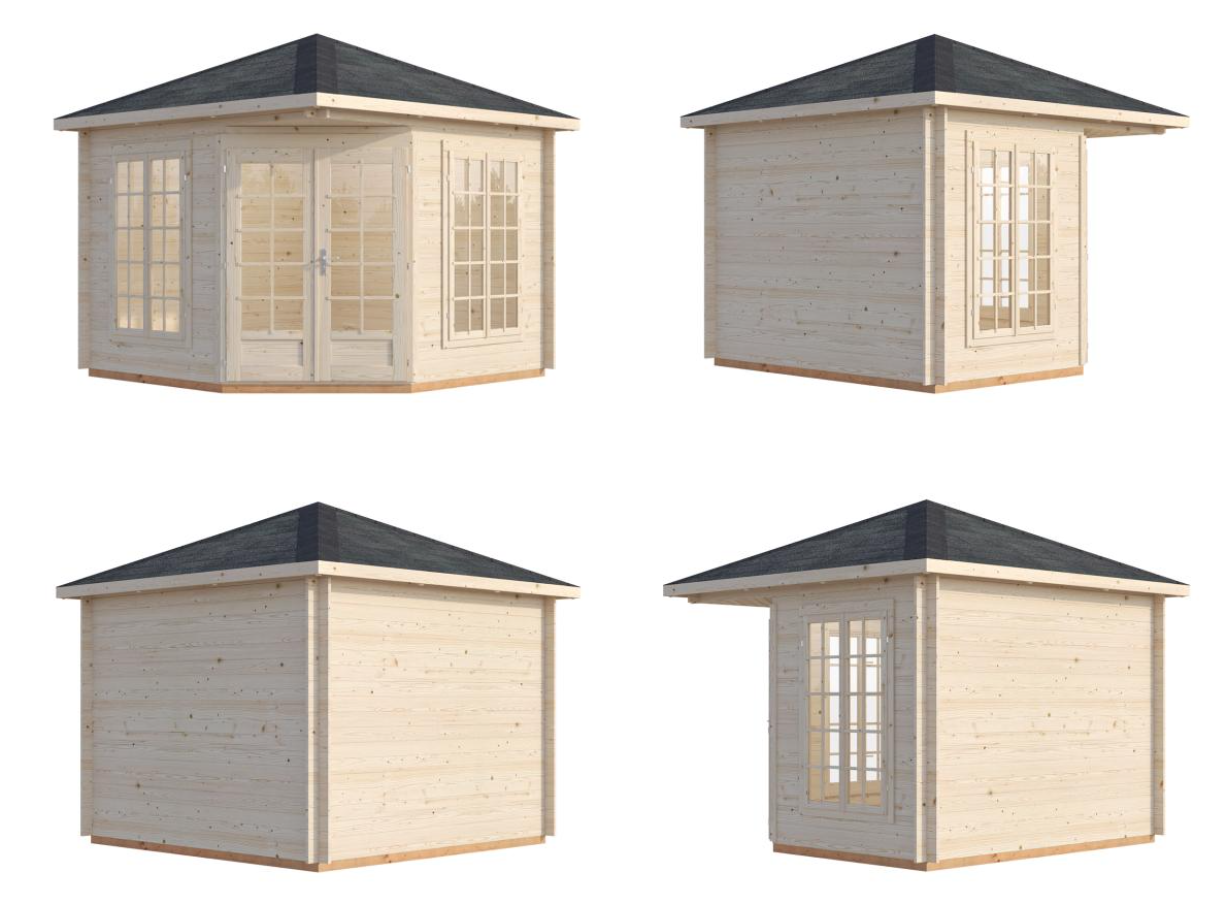 Dārza paviljons Melānija 7.0 m²