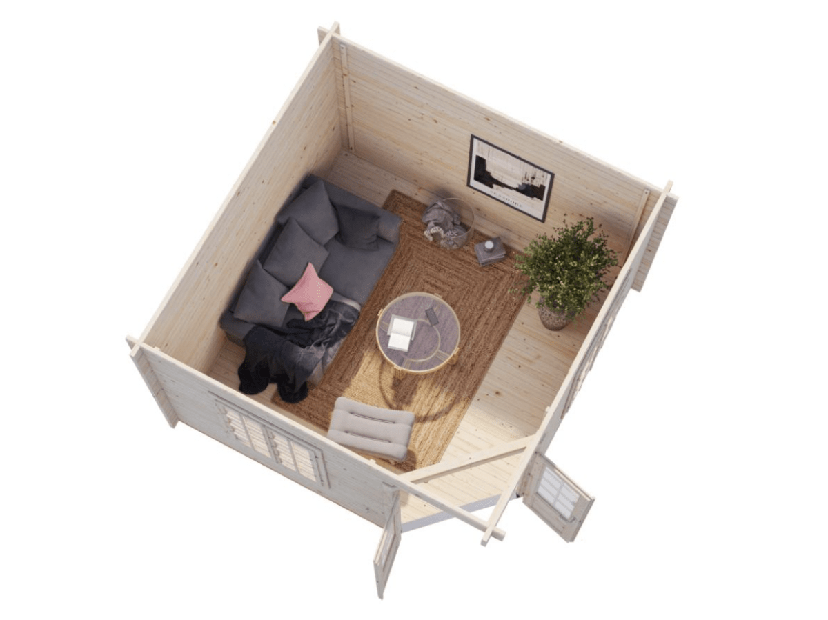 Dārza paviljons Melānija 9.9 m² - HOLDORS
