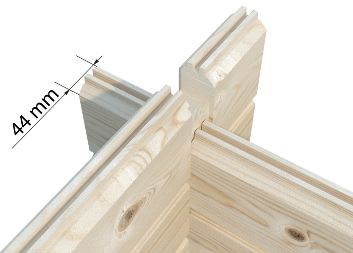 Dārza paviljons Melānija 9.9 m² - HOLDORS