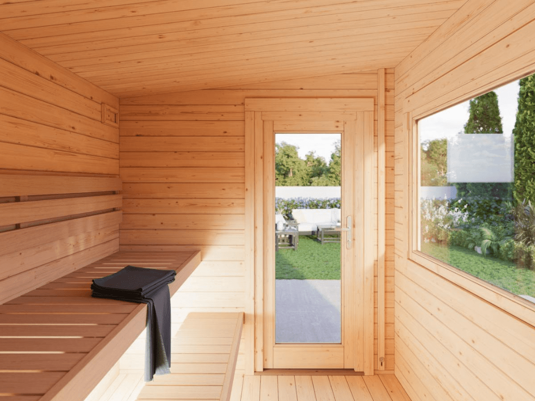 Dārza sauna pirts Sanija 4.1 m2 - HOLDORS