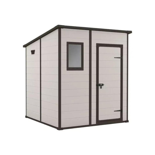 Dārza šķūnis Manor Pent 6x6 bēšs - HOLDORS