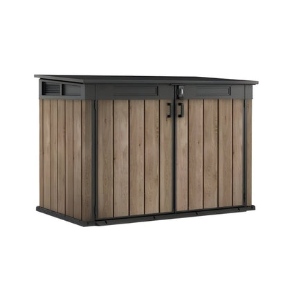 Dārza šķūnītis Deco Horizontal Shed oša koka tonis - HOLDORS