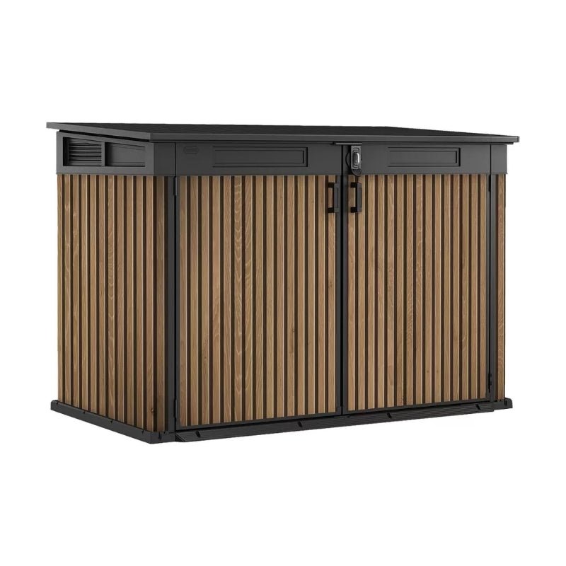 Dārza šķūnītis Deco Horizontal Shed silti brūns tonis - HOLDORS