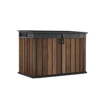 Dārza šķūnītis Deco Horizontal Shed valrieksta tonis - HOLDORS