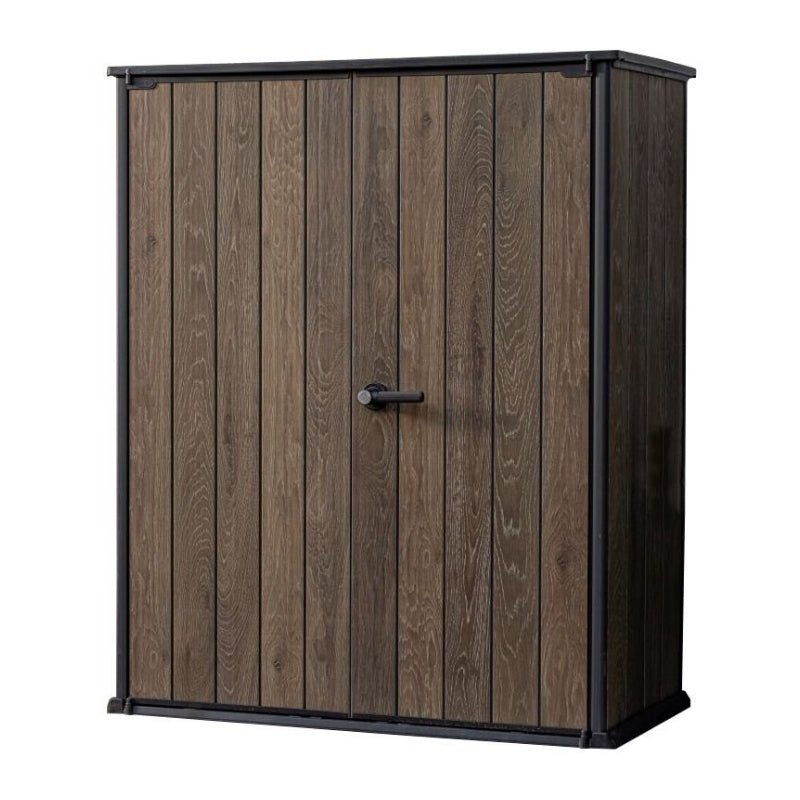 Dārza šķūnītis Deco Vertical Shed valrieksta tonis - HOLDORS