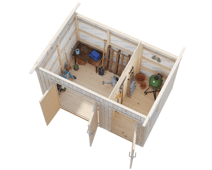 Dārza šķūnītis Kalvis 6.6 m2 - HOLDORS