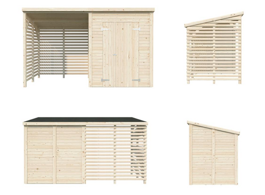 Dārza šķūnītis LIFE 3.0 + 2.9 m2