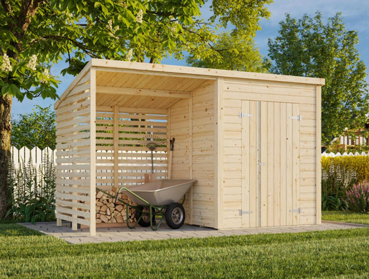 Dārza šķūnītis LIFE 3.0 + 2.9 m2