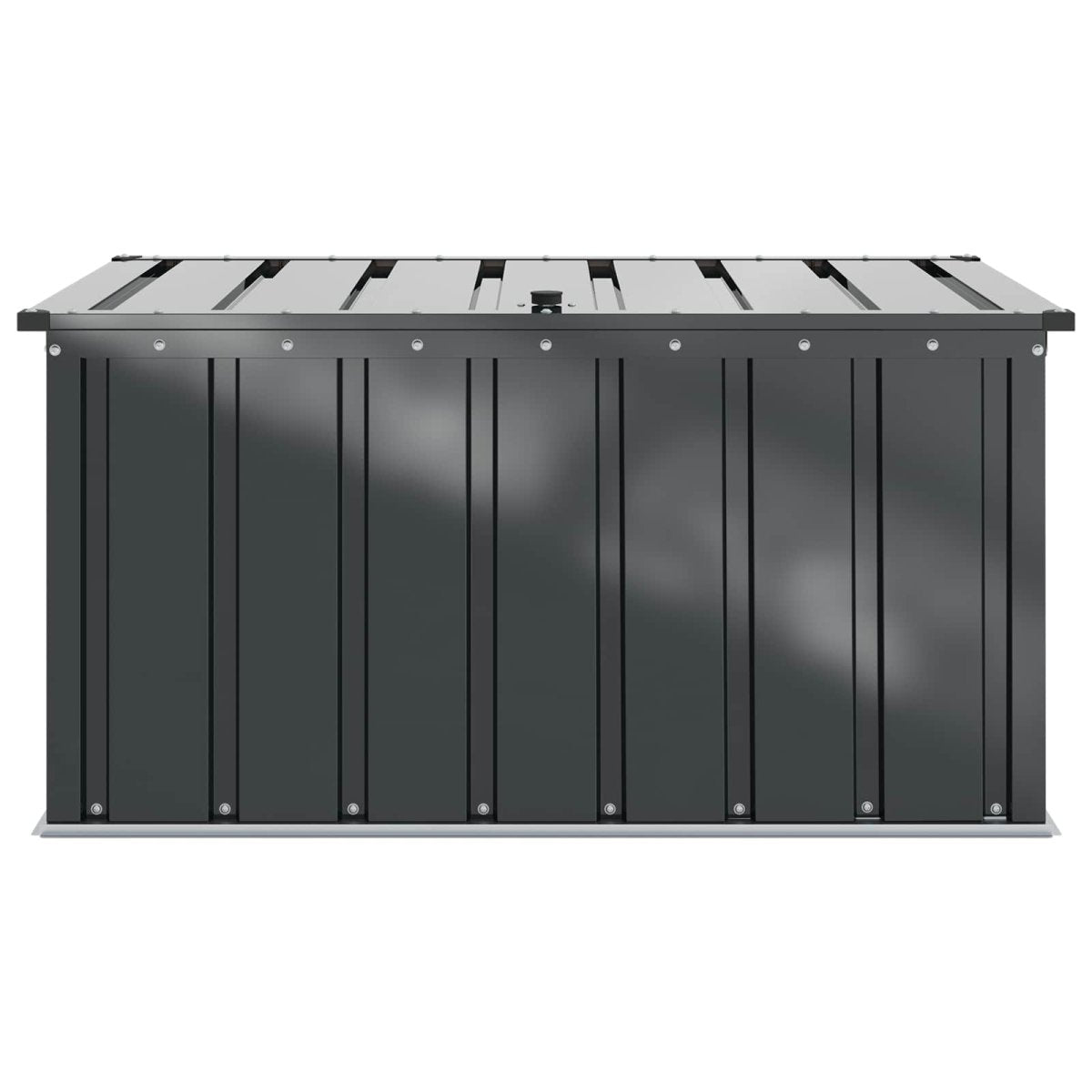 Dārza Uzglabāšanas Kaste Melna 101 X 56,5 X 50 Cm Tērauds - HOLDORS