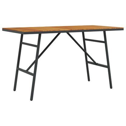 Ēdamgalds Brūna 110 X 55 X 61,5 Cm Cietā Akācijas Koks - HOLDORS