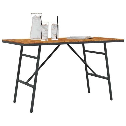 Ēdamgalds Brūna 110 X 55 X 61,5 Cm Cietā Akācijas Koks - HOLDORS