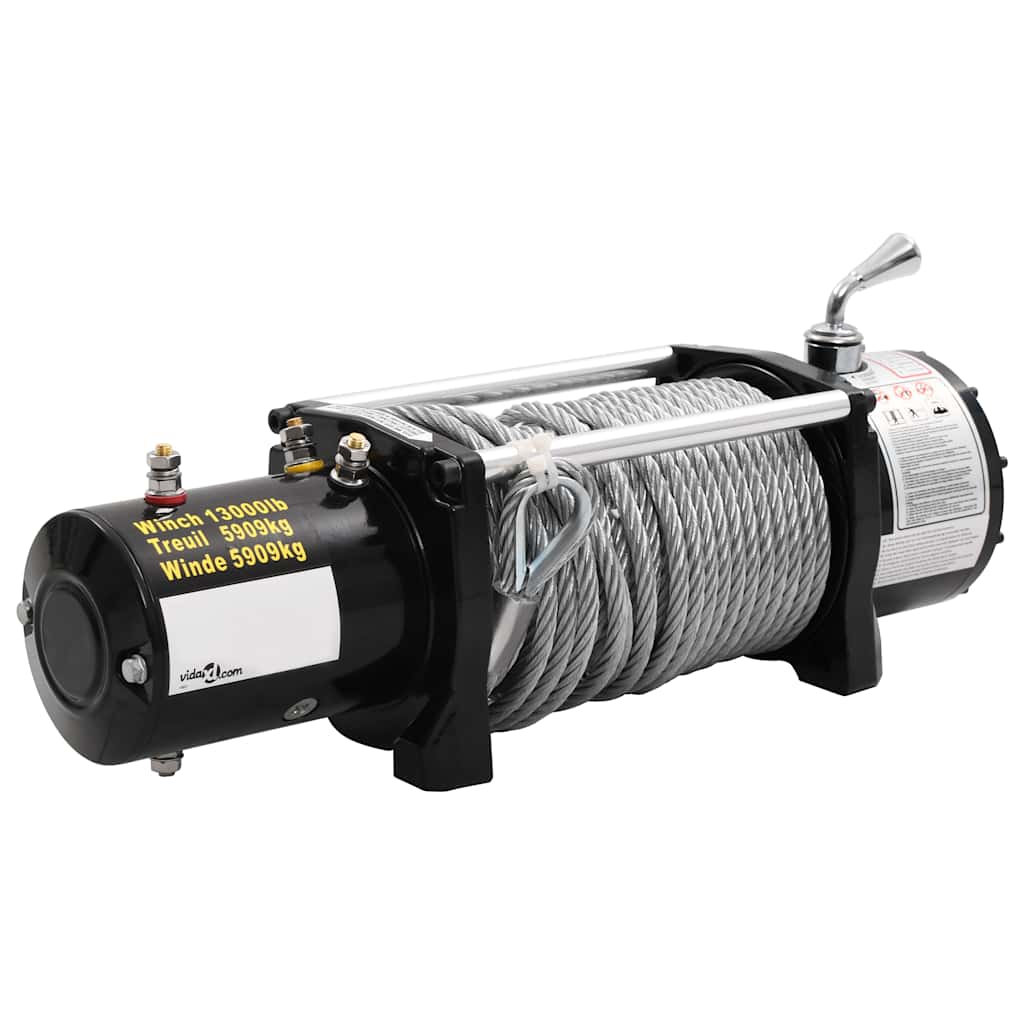 Elektriskā Vinča, 12 V, 5909 Kg - HOLDORS