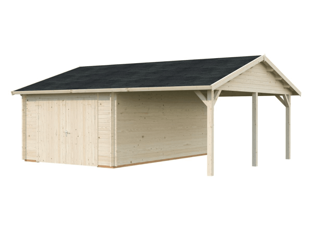 Garāža automašīnai Rodžers 19.0 + 16.2 m² - HOLDORS