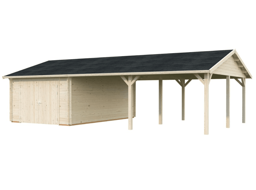 Garāža automašīnai Rodžers 19.0 + 33.2 m² - HOLDORS