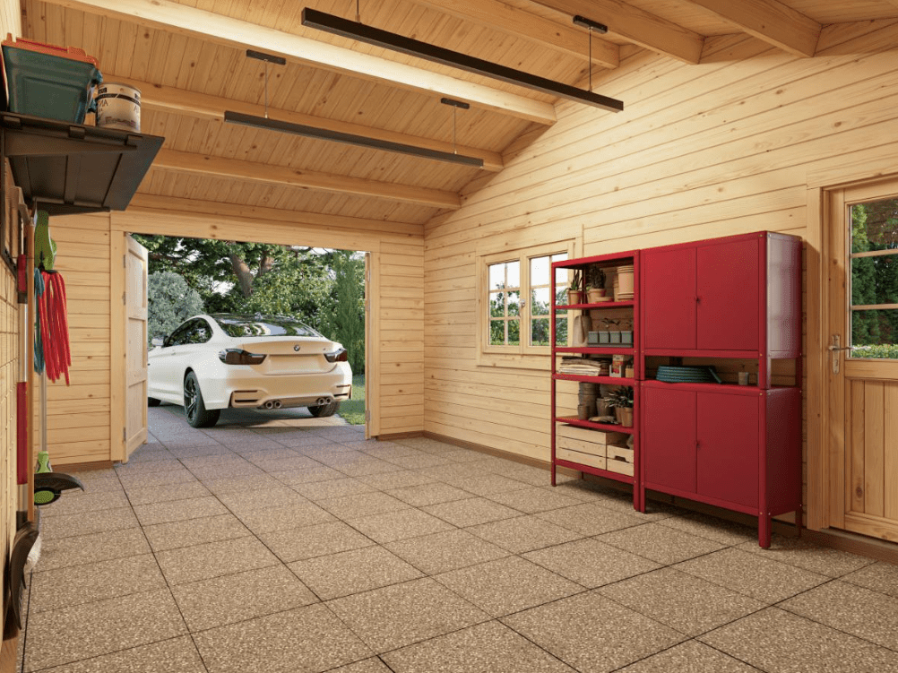 Garāža automašīnai Rodžers 19.0 + 33.2 m² - HOLDORS