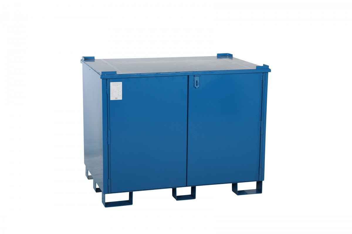 Instrumentu skapis ar durvīm 1200x800x950 Zils