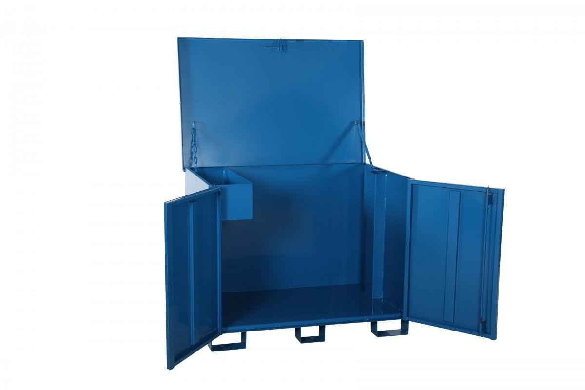 Instrumentu skapis ar durvīm 1200x800x950 Zils