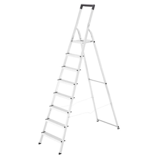 Kāpnes mājsaimniecības L40 StandardLine / alumīnija / 8 pakāpieni - HOLDORS