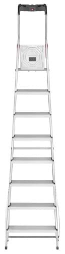 Kāpnes mājsaimniecības L60 StandardLine / alumīnija / 8 pakāpieni - HOLDORS