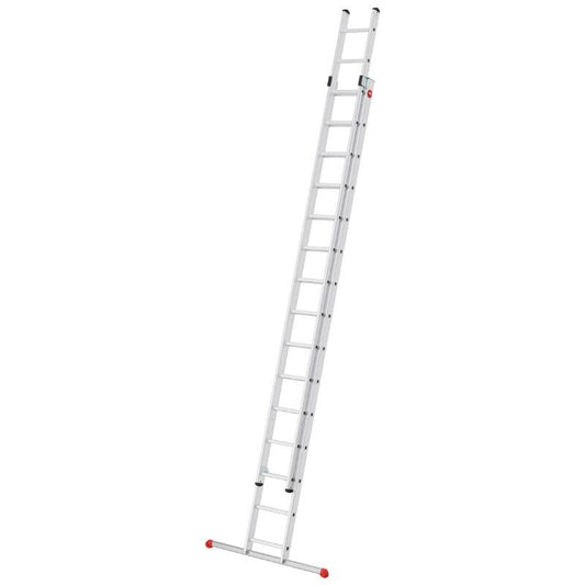 Kāpnes S80 ProfiStep duo / alumīnija / 2x15 pakāpieni - HOLDORS