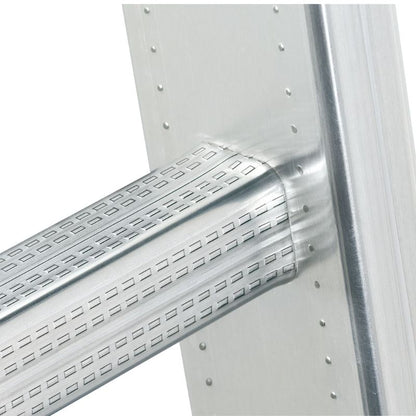Kāpnes S80 ProfiStep duo / alumīnija / 2x18 pakāpieni - HOLDORS