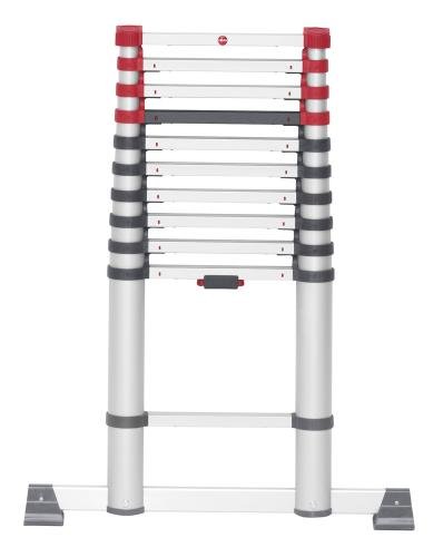 Kāpnes teleskopiskās T80 FlexLine / alumīnija / 11 pakāpieni - HOLDORS