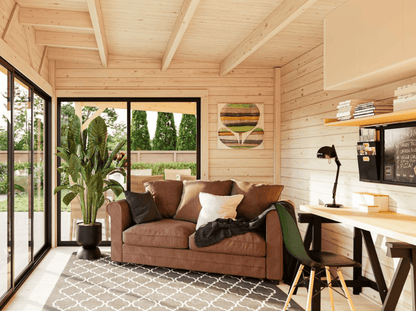 Koka dārza māja Andris 15.2 + 7.9 m² - HOLDORS