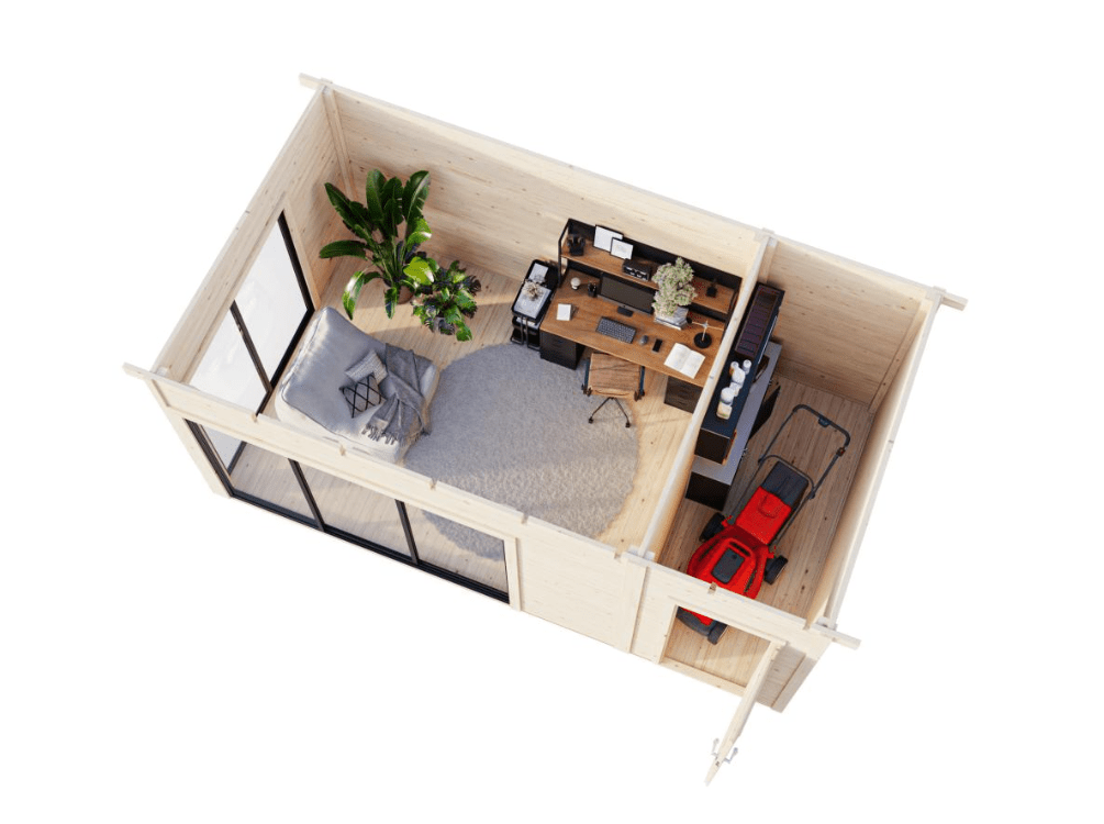Koka dārza māja Andris 15.2 m² - HOLDORS