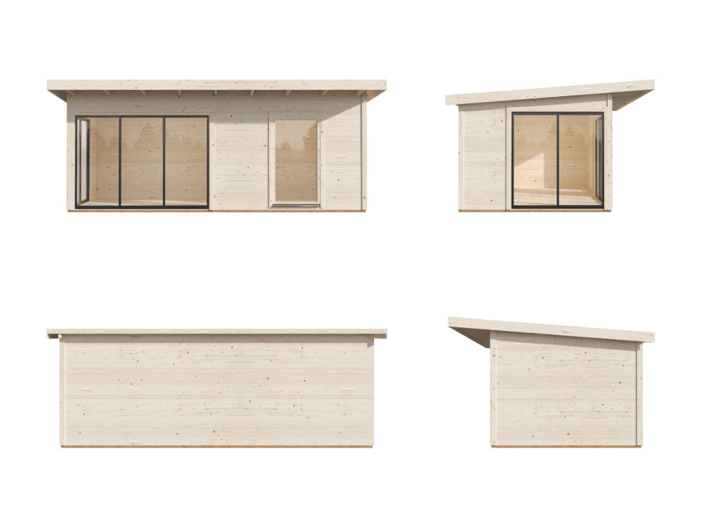 Koka dārza māja Andris 17.1 m² - HOLDORS