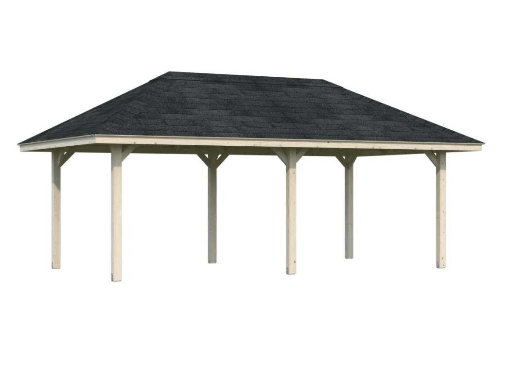 Koka dārza nojume Baiba 16.6 m2 - HOLDORS