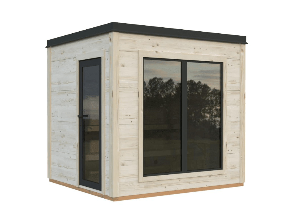 Koka dārza sauna Greisa 5.3 m2 - HOLDORS