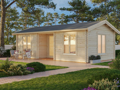 Koka māja Anna 26.8 + 1.9 m²