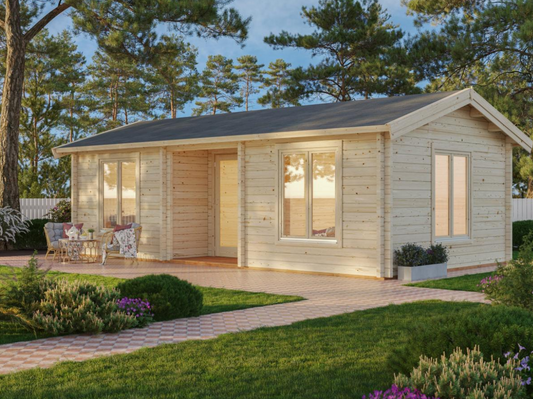 Koka māja Anna 26.8 + 1.9 m²