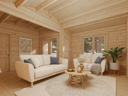 Koka māja Anna 26.8 + 1.9 m² - HOLDORS