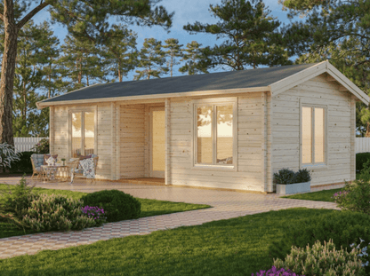 Koka māja Anna 26.8 + 1.9 m² - HOLDORS