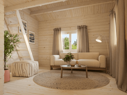 Koka māja Emīlija 40.1 + 5.2 m² - HOLDORS