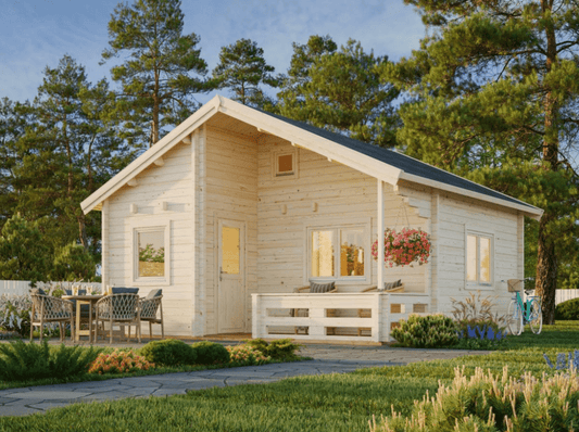 Koka māja Emīlija 40.1 + 5.2 m² - HOLDORS