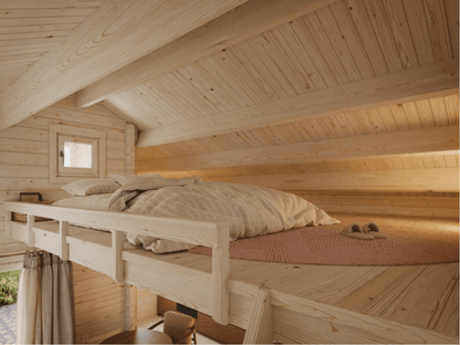 Koka māja Emīlija 40.1 + 5.2 m² - HOLDORS