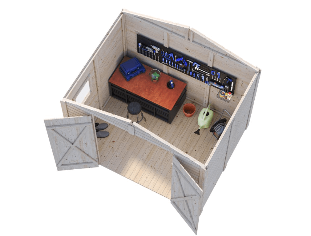 Koka noliktava Daniels 4.5 m² - HOLDORS