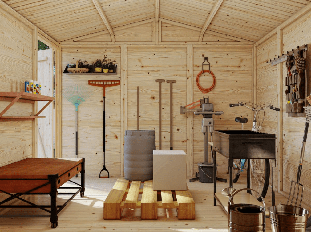 Koka noliktava dārzam Daniels 14.7 m² - HOLDORS