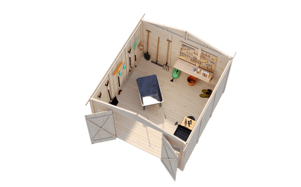 Koka noliktava dārzam Daniels 7.5 m² - HOLDORS