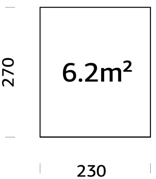 Koka pamatu rāmis 2,3x2,7m - HOLDORS