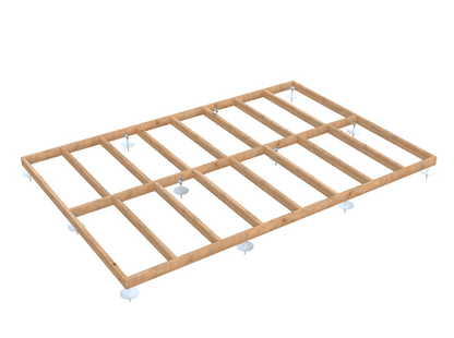 Koka pamatu rāmis dārza noliktavām 4,5x3m - HOLDORS