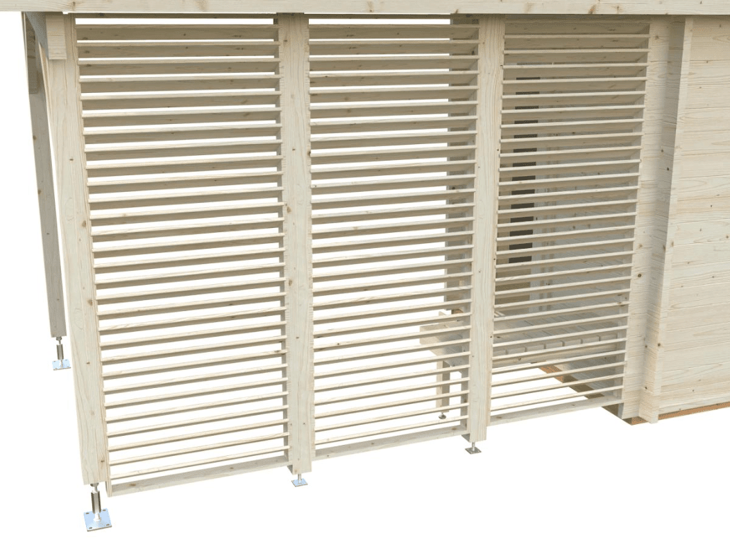 Koka pirts Sanija 6.8 + 5,9 m2 - HOLDORS