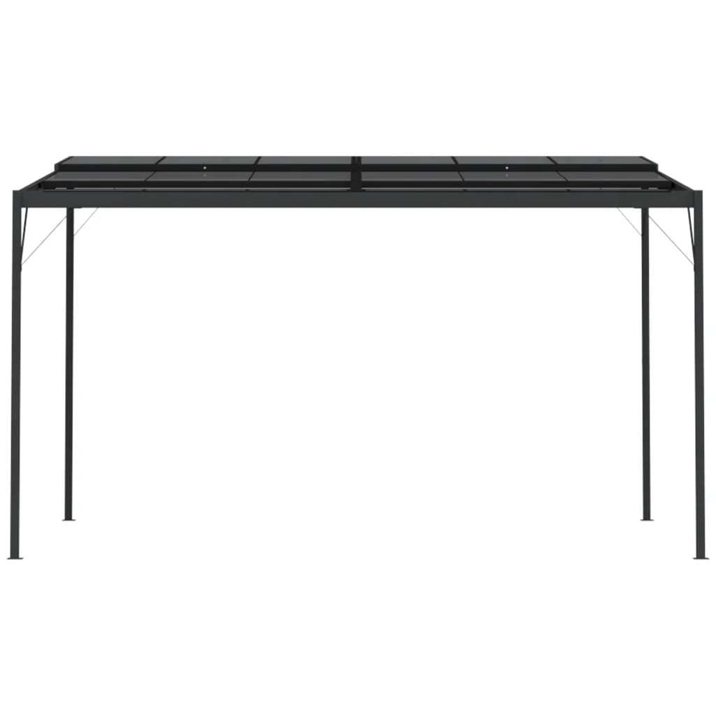 Lapene Ar Jumtu, 4X3X2,5 M, Alumīnijs Un Tērauds - HOLDORS