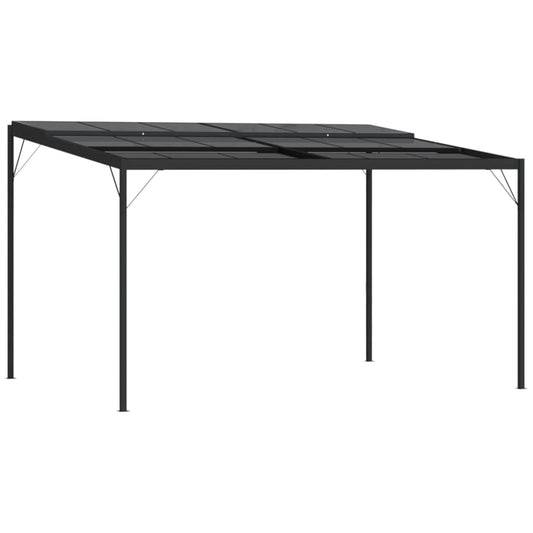 Lapene Ar Jumtu, 4X3X2,5 M, Alumīnijs Un Tērauds - HOLDORS