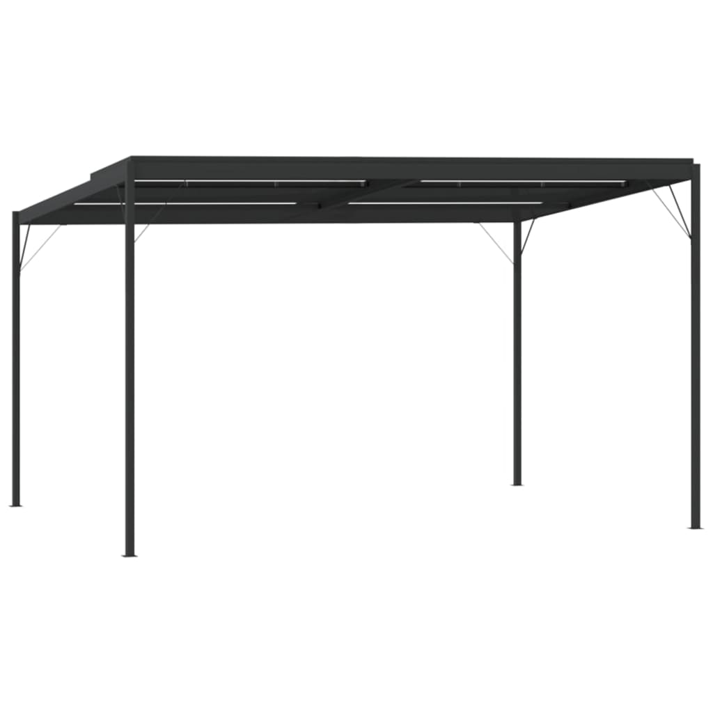 Lapene Ar Jumtu, 4X3X2,5 M, Alumīnijs Un Tērauds - HOLDORS