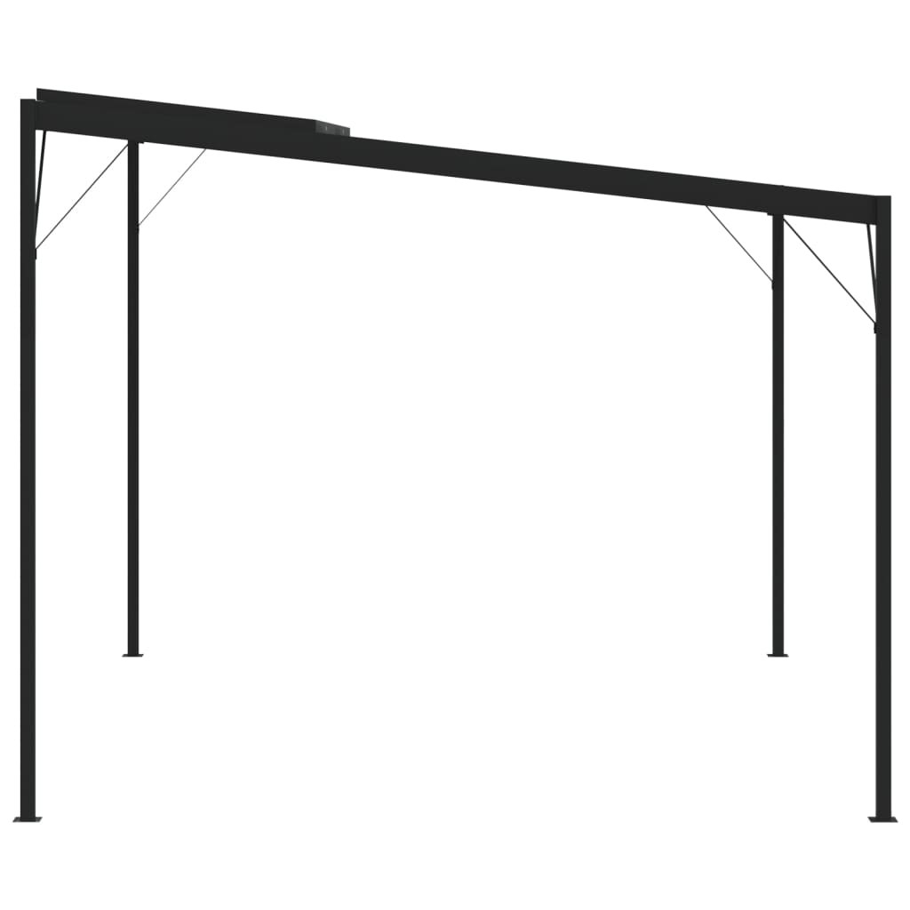 Lapene Ar Jumtu, 4X3X2,5 M, Alumīnijs Un Tērauds - HOLDORS