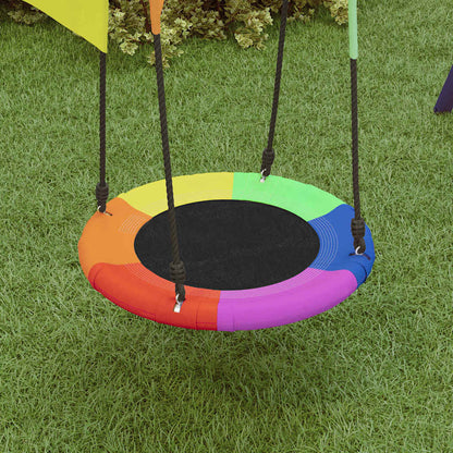 Ligzdas Šūpoles Zila 60 X 60 X 180 Cm Poliesters - HOLDORS