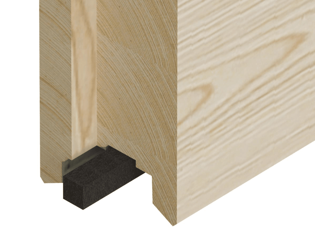 Māja dārzam no koka Greisa 8.1 + 8.1 m2 - HOLDORS